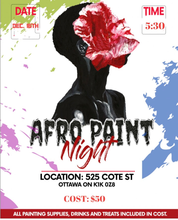 AFRO PAINT NIGHT