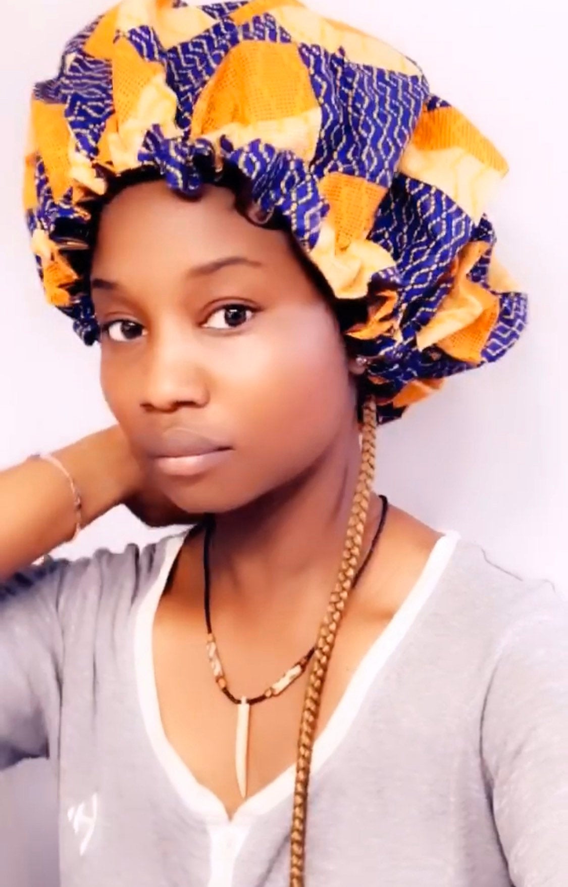 Reversible Satin Hair Bonnet