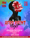 AFRO PAINT NIGHT