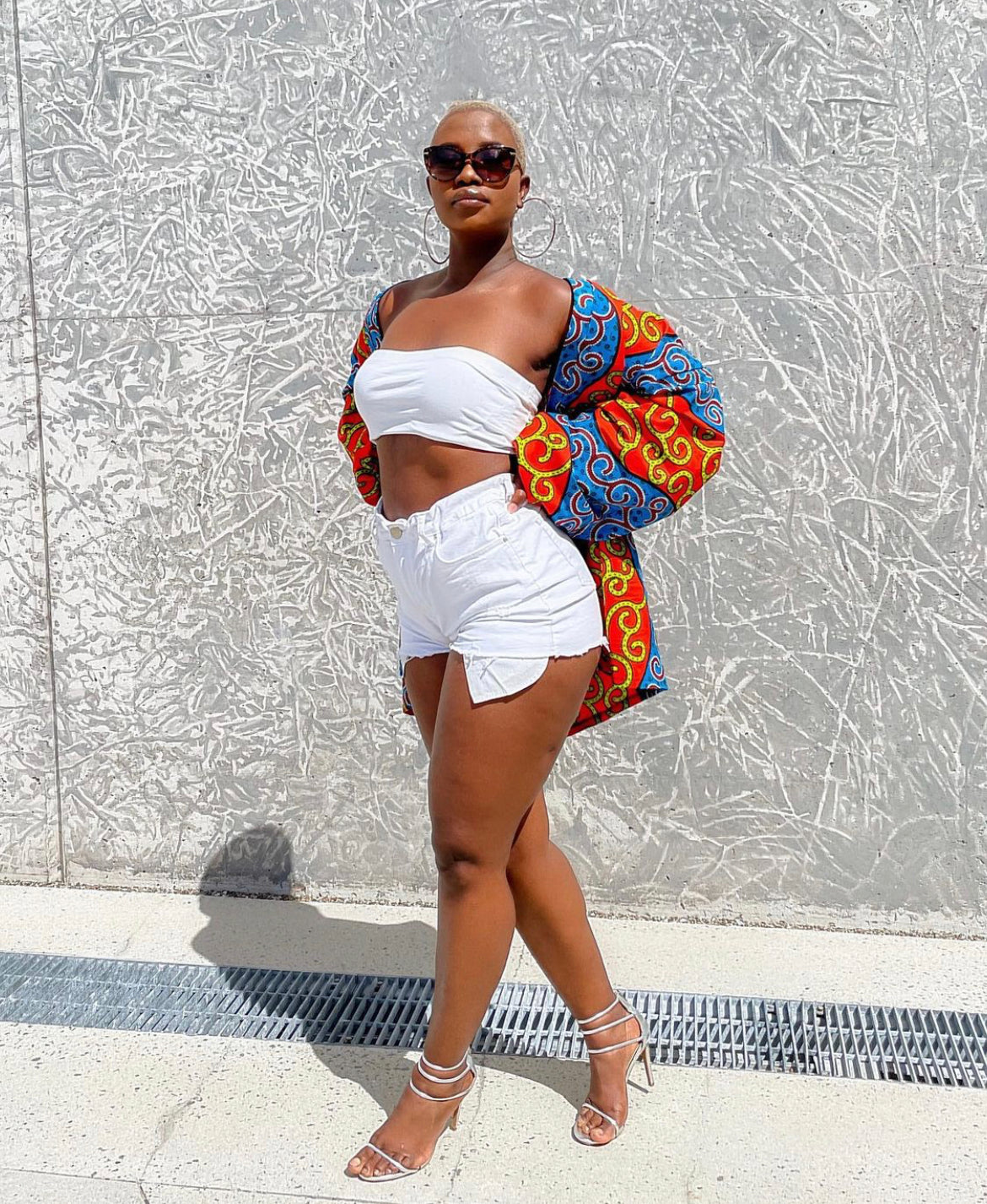 African Print Kimono
