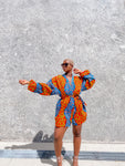 African Print Kimono
