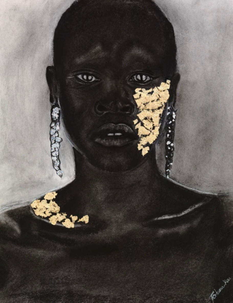Dipped in gold PRINT